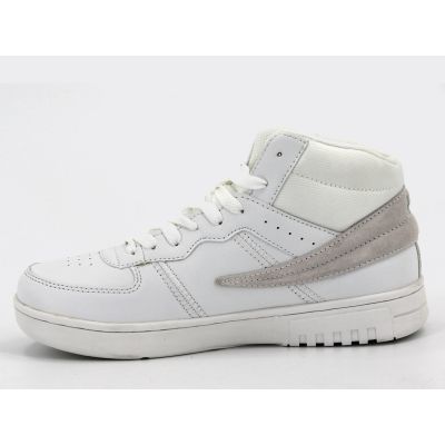 2. Sneakersy wysokie damskie Fila Noclaf MID WMN buty sportowe za kostkę białe (FFW025410004)