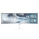 Arozzi Nova 49” Curved monitor komputerowy 124,5 cm (49") 5120 x 1440 px Dual QHD LED Biały