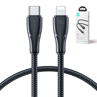 4. Kabel Joyroom Surpass Series A11 Lightning / USB-C 20W 1.2 m - czarny