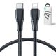 4. Kabel Joyroom Surpass Series A11 Lightning / USB-C 20W 1.2 m - czarny