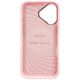 5. Etui Nimmy Magnetic fashion cute pet MagSafe na iPhone 16 - różowe