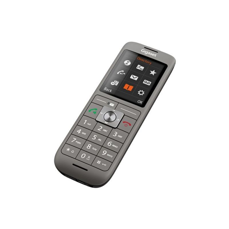 12. Gigaset CL660HX Telefon analogowy/DECT Nazwa i identyfikacja dzwoniącego Antracyt
