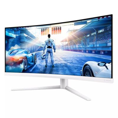 12. Philips 34M2C5501A/00 monitor komputerowy 86,4 cm (34") 3440 x 1440 px Wide Quad HD LCD Biały