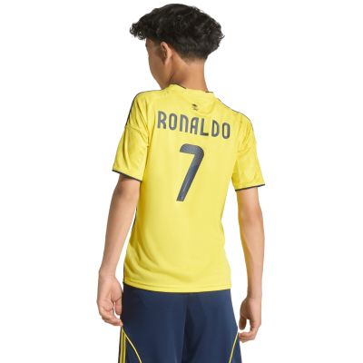 4. Koszulka dla dzieci adidas Al Nassr FC 2025/2026 Home Jersey żółta JN7981