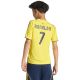 4. Koszulka dla dzieci adidas Al Nassr FC 2025/2026 Home Jersey żółta JN7981