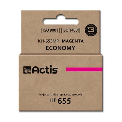 Actis KH-655MR Tusz (zamiennik HP 655 CZ111AE; Standard; 12 ml; czerwony)