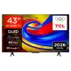 TCL P7L 43P7L Telewizor 109,2 cm (43") 4K Ultra HD Smart TV Wi-Fi Czarny 400 cd/m2