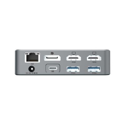 5. Stacja dokująca CONCEPTRONIC 15-1 USB-C->2xHDMI/2xUSB-C/4xUSB-A/+80W si