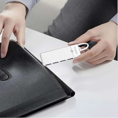 4. Hub USB Orico PAPW4A-C3 4-portowy 4x USB-A 3.0 1 m - biały