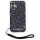 2. Etui Karl Lagerfeld Zebra With Cord na iPhone 16 - fioletowe