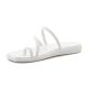 3. CROCS MIAMI TOE LOOP SANDAL W CHALK 209862-0WV