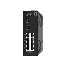 LevelOne IGS-2110 przełącznik sieciowy Zarządzany L2 Gigabit Ethernet (10/100/1000) Czarny