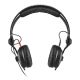 3. Sennheiser HD 25 PLUS - Słuchawki profesjonalne, zamknięte, przewód prosty i spiralny, dodatkowe poduszki welurowe, pokrowiec