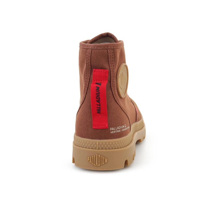 5. PALLADIUM PAMPA HI HTG GUM IRISH BROWN 74988-219
