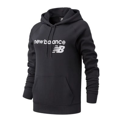 3. Bluza New Balance NB Classic Core Fleece Hoodie BK W WT03810BK