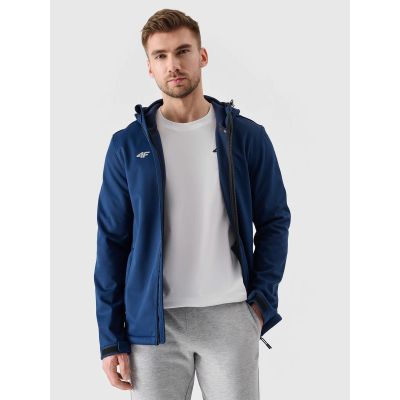 4. Kurtka softshell wiatroodporna membrana 5 000 męska 4F NOSH4SFM001B-31S