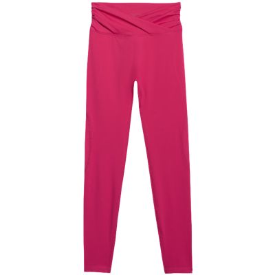 9. Legginsy damskie 4F FNK F369 różowe 4FWAW25TFTIF369 54S