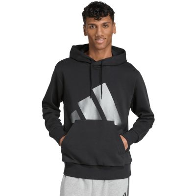 7. Bluza męska adidas Holiday 3S Hoodie czarna JM1698
