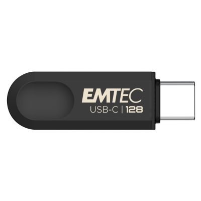 3. Emtec C280 pamięć USB 128 GB USB Type-C 3.2 Gen 1 (3.1 Gen 1) Czarny