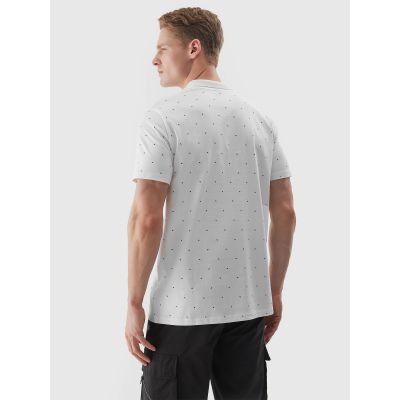 2. Koszulka polo męska 4F 4FWSS25TPTSM703-10S