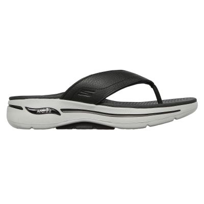 4. Japonki Skechers Go Walk Arch Fit San M 229022-BKGY