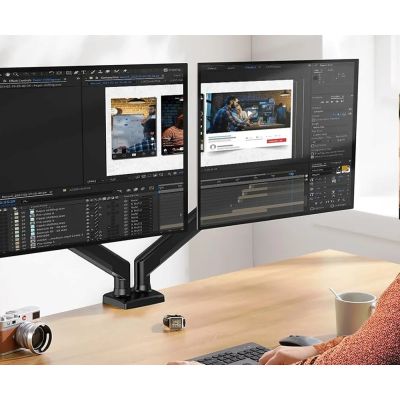 18. BLOW UCHWYT TV LCD HQ 17"-32" DO BIURKA Z PRZEGUBEM PODWÓJNY