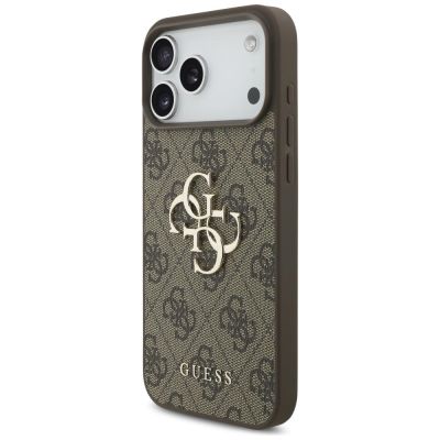 2. Etui Guess 4G Big Logo na iPhone 17 Pro Max / 18 Pro Max - brązowe