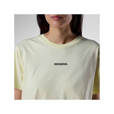 3. Koszulka damska ROSSIGNOL W Graphic Waterfall Tee żółta