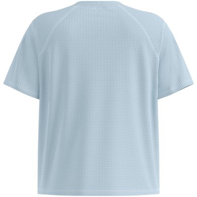 Koszulka z krótkim rękawem damska ODLO T-shirt crew neck s/s CUBIC niebieska