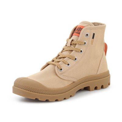 12. PALLADIUM PAMPA HI HTG GUM IRISH BROWN 74988-219