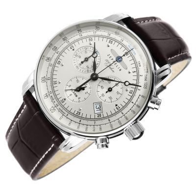 3. Zegarek Męski ZEPPELIN 100 Yahre 7680-1 + BOX