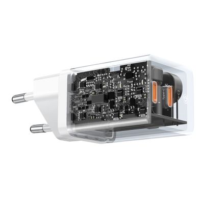 6. Ładowarka sieciowa Baseus GaN5 Pro 40W 2xUSB-C - biała