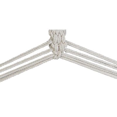 11. HAMAK FOTEL WISZĄCY BRAZYLIJSKI 100x50CM NATURA Z WSZYTĄ PODUSZKĄ TROPIC JUNGLE