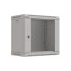 Szafa instalacyjna rack wisząca 19" 9U 540x350 szara drzwi przeszklone LANBERG (FLAT PACK)