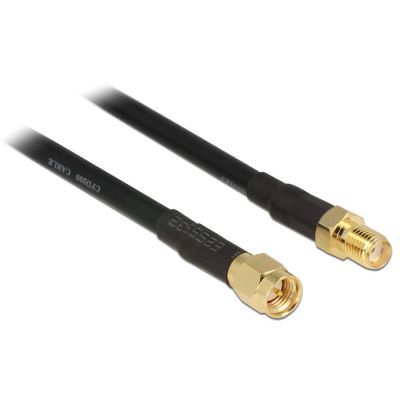 Antena Przedłużacz kablowy Delock CFD200 - 15 m - czarny