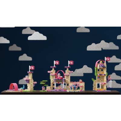 9. MARIOINEX Klocki Mini Waffle Princess Księżniczka, 280 elementów