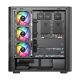 6. MODECOM OBUDOWA VOLCANO AQ 300 ARGB MIDI CZARNA