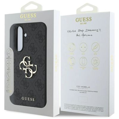 7. Etui Guess Big 4G Logo Classic Logo na Samsung Galaxy A36 - czarne