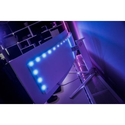 7. Philips Evnia 8000 49M2C8900/00 monitor komputerowy 124,2 cm (48.9") 5120 x 1440 px Dual QHD QDOLED Biały