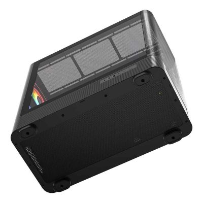 15. MODECOM OBUDOWA VOLCANO AQ 500 ARGB MIDI CZARNA