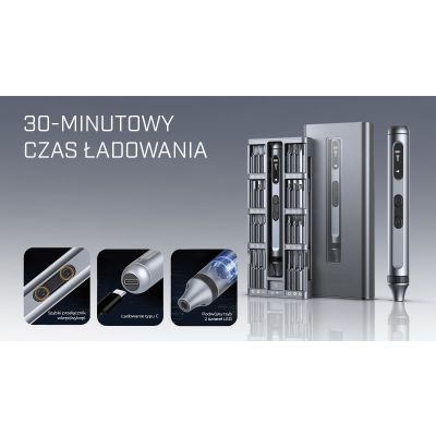 6. Extralink POWERLINK WKRETAK ELEKTRYCZNY 50 W 1 SET SCREWDRIVER ELECTRIC 50 IN 1