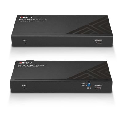 3. Extender LINDY 150m Cat.6 DisplayPort i USB KVM HDBaseT z IR/RS232