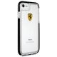 2. Etui Ferrari Shockproof na iPhone 7 / 8 / SE 2020 / SE 2022 - przezroczysto-czarne
