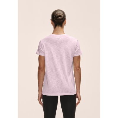3. Koszulka damska CASALL Soft Texture Tee kolor różowy