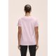 3. Koszulka damska CASALL Soft Texture Tee kolor różowy