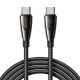 Kabel Joyroom Pioneer Series SA31-CC5 USB-C / USB-C 240W 1.2m - czarny