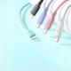 11. Kabel Joyroom Multi-Color Series S-A34 USB-A / Lightning 3A 1m - czarny