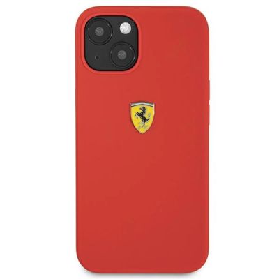 3. Etui Ferrari Silicone na iPhone 13 mini - czerwone