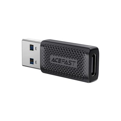 3. Adapter Acefast J2 USB-C 3.0 (żeński) do USB-A 3.0 (męski) 5Gb/s - czarny