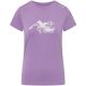 T-shirt damski VIKING Lenta Bamboo Light Lady fioletowy   XL